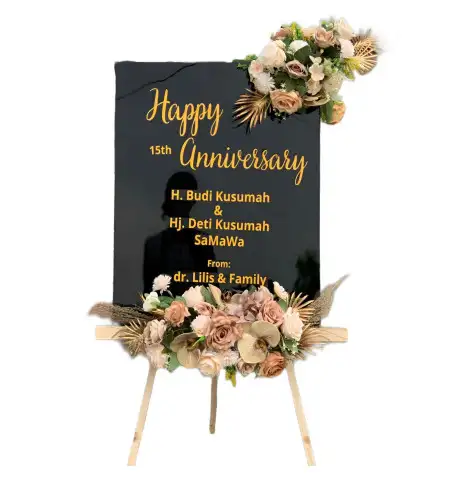Papan Bunga Akrilik Tegalgiri